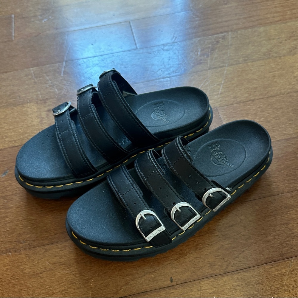 Dr. Martens Blaire Platform Slide Sandals - Picture 3 of 5